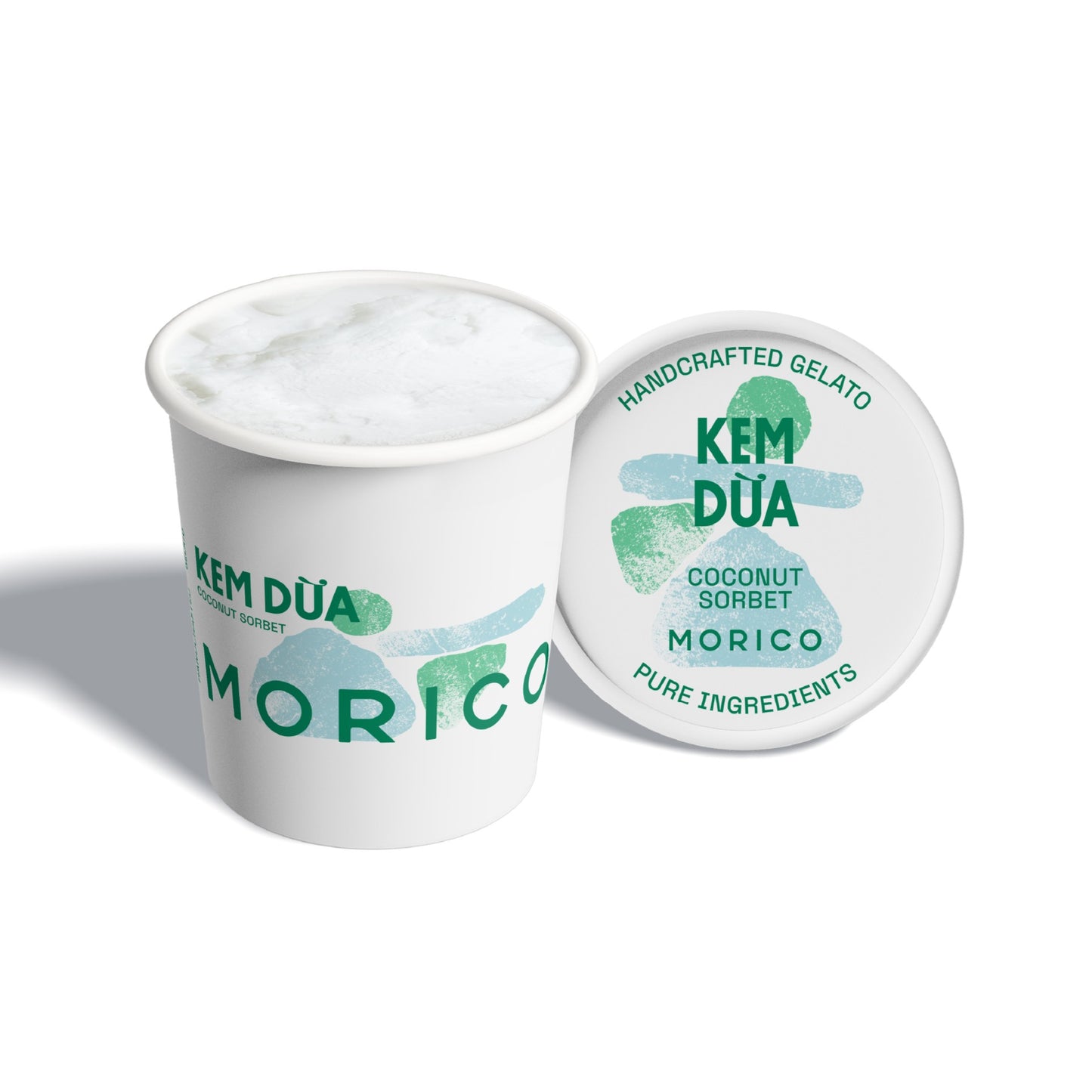 Ben Tre Coconut Sorbet (Không sữa | Not contain dairy ingredients)