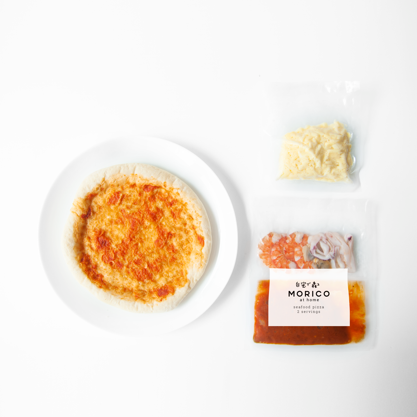 Seafood Pizza (18cm, 2 servings)