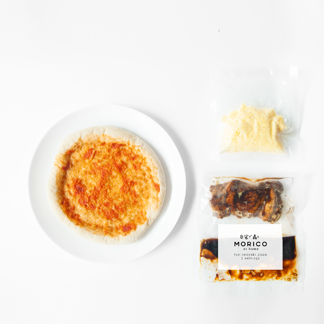 Tori Teriyaki Pizza (18cm, 2 servings)