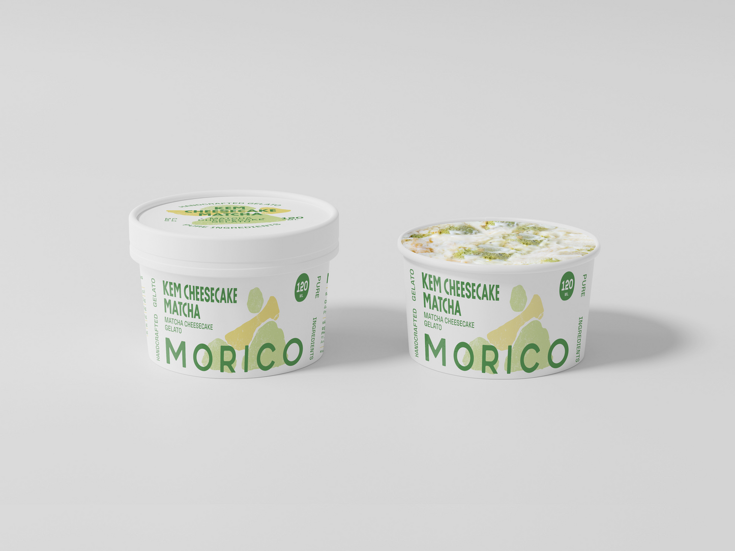 Matcha Reverie Combo: 03 Matcha Gelato Cups 120ml