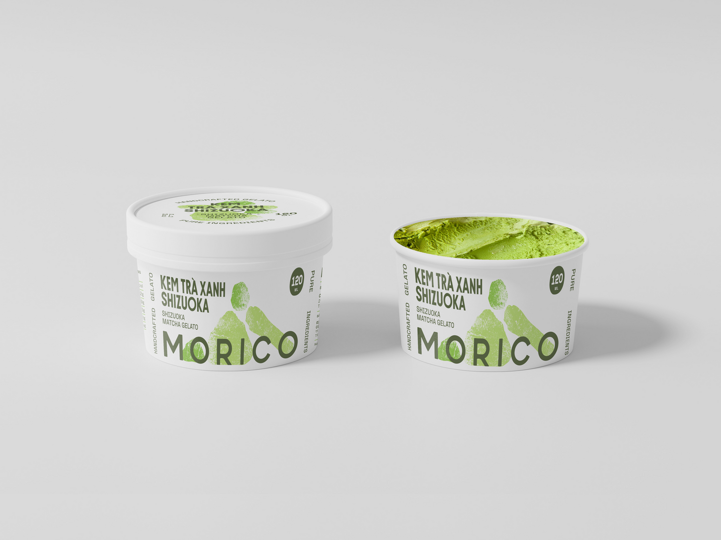 Matcha Reverie Combo: 03 Matcha Gelato Cups 120ml