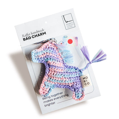 Raffia Handmade Bag Charm (màu ngẫu nhiên)