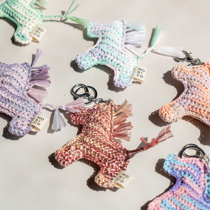 Raffia Handmade Bag Charm (màu ngẫu nhiên)