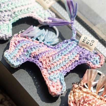 Raffia Handmade Bag Charm (màu ngẫu nhiên)