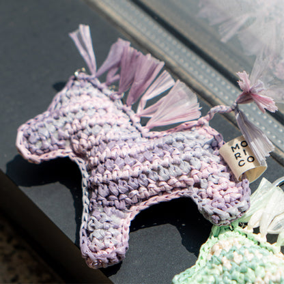 Raffia Handmade Bag Charm (màu ngẫu nhiên)