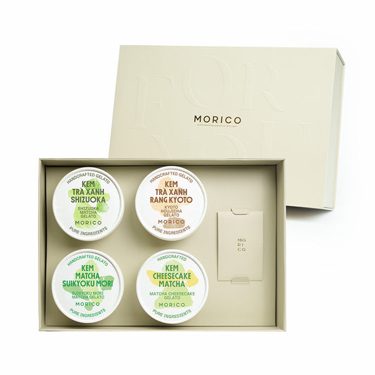 Morico Japanese Premium Tea Gelato Gift Set