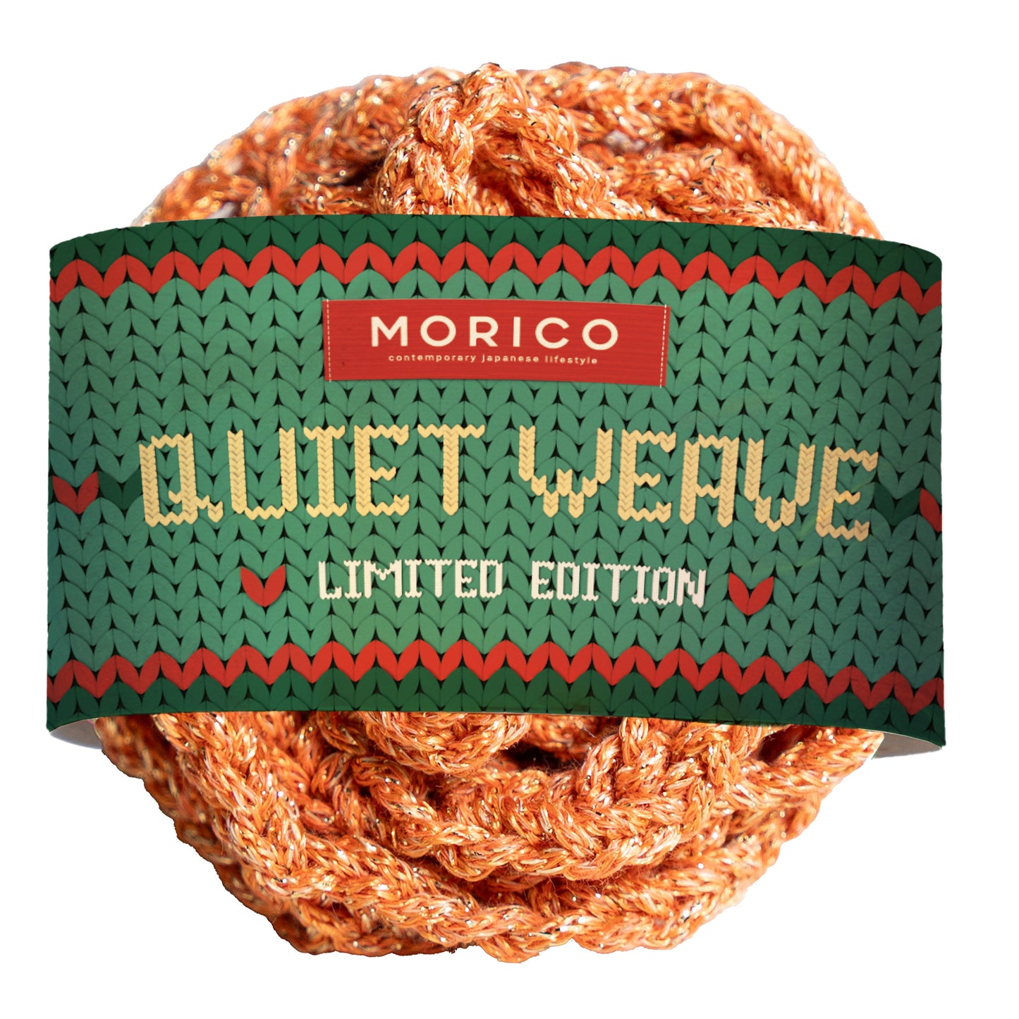 Quiet Weave: Túi len đựng bình nước (Christmas Edition)