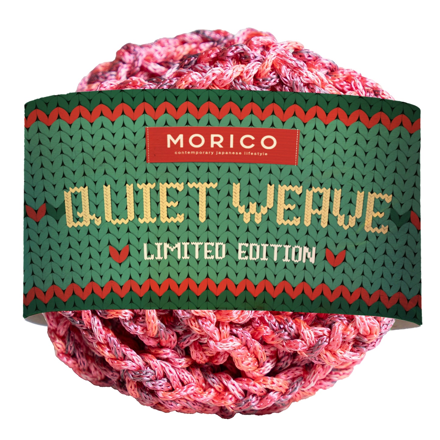 Quiet Weave: Túi len đựng bình nước (Christmas Edition)