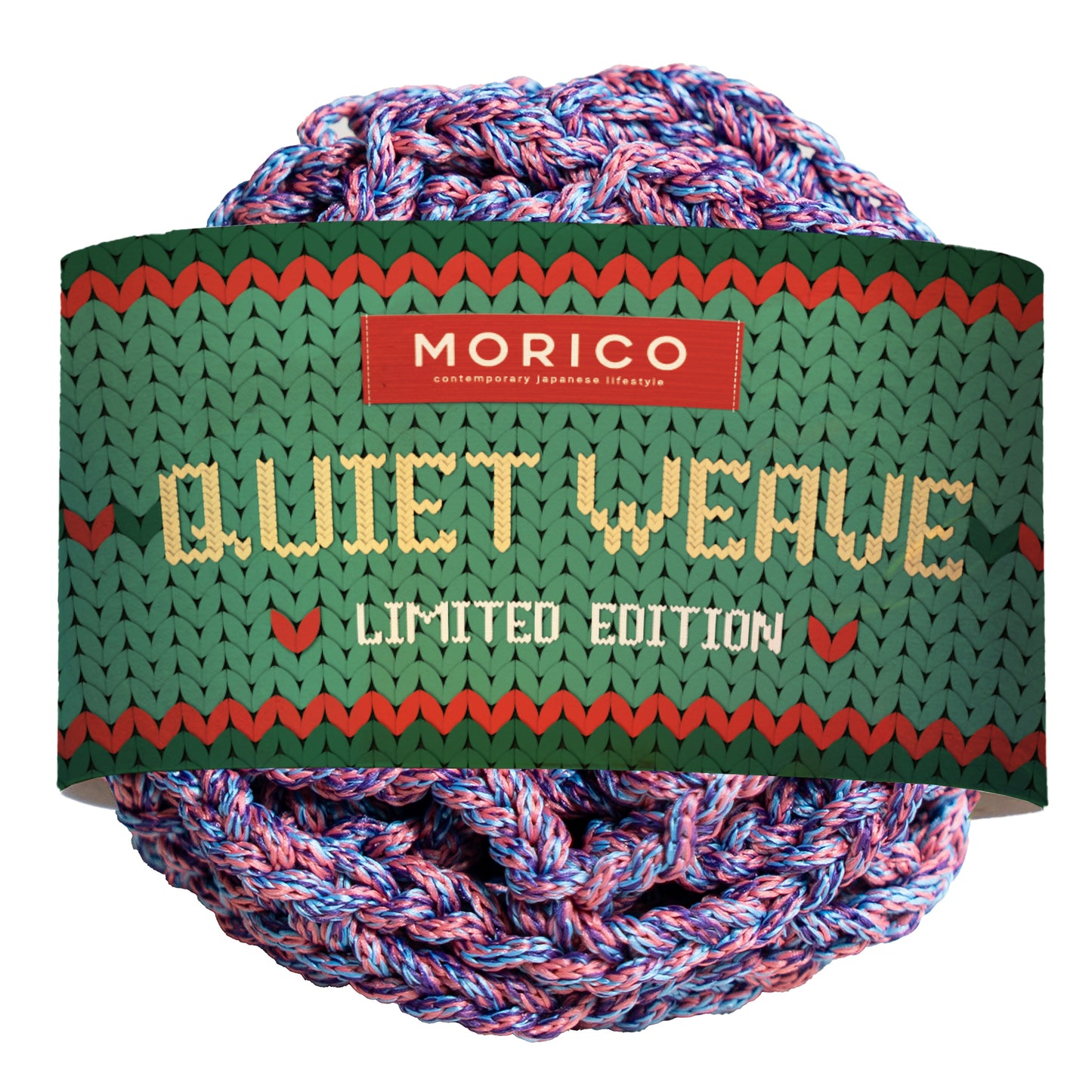 Quiet Weave: Túi len đựng bình nước (Christmas Edition)