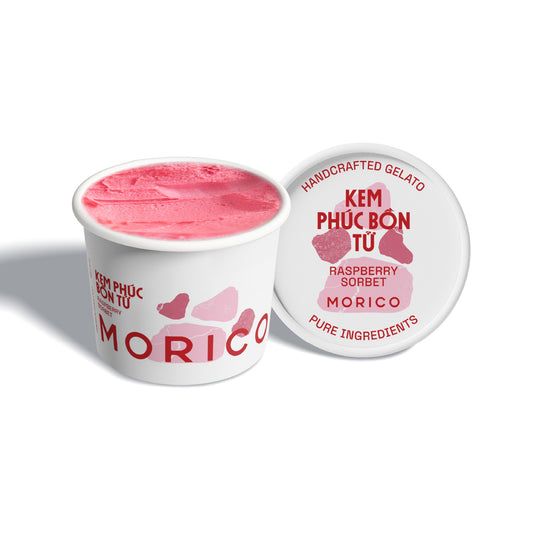 Raspberry Sorbet (Không sữa | Not contain dairy ingredients)