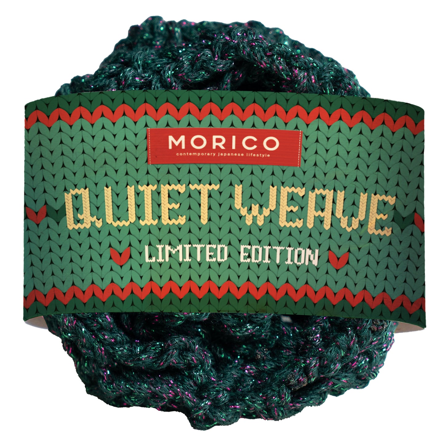 Quiet Weave: Túi len đựng bình nước (Christmas Edition)