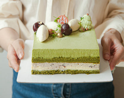 Matcha Red Bean Mousse (15cm)