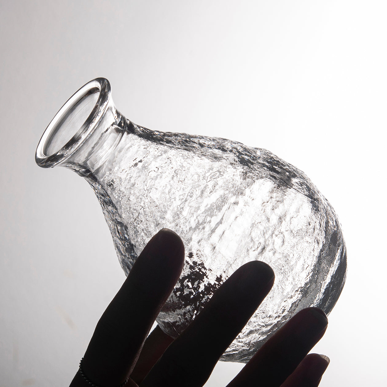 MEC-B3.Bình Sake thủy tinh