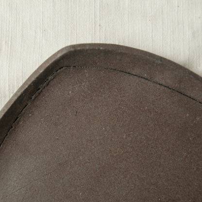 MEC-D8.Dĩa gốm tam giác