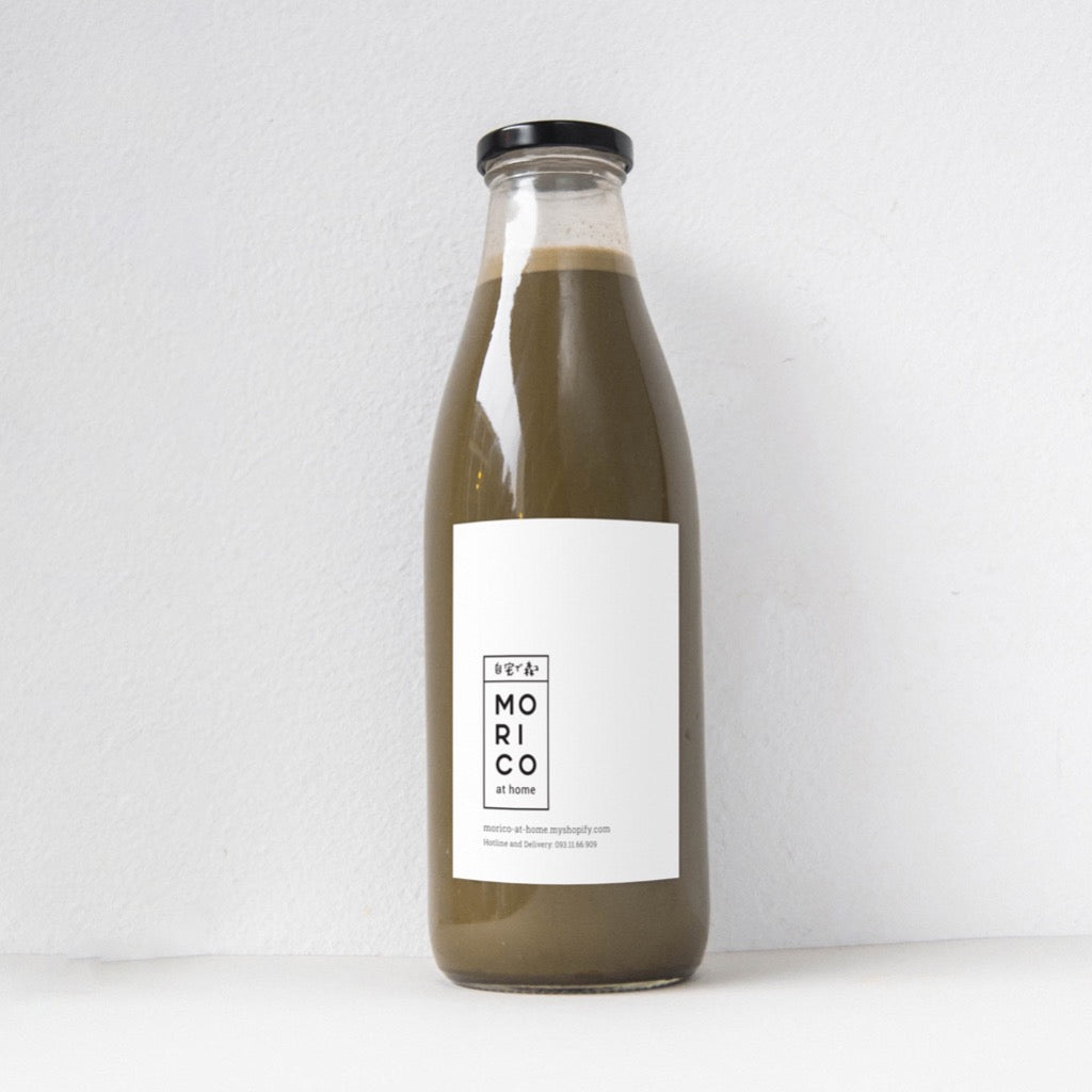 Iced Houjicha Latte Bottle 250ML/ 1L – Morico At Home