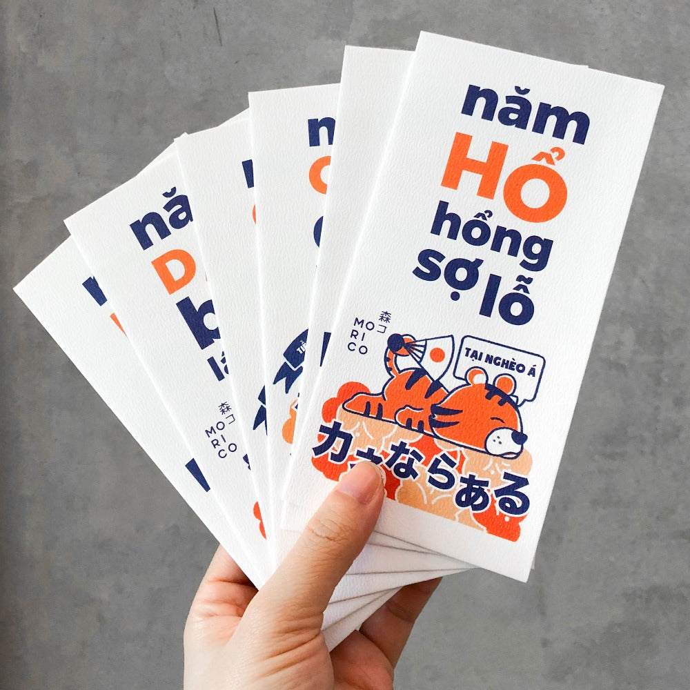 [HÀNG TẶNG KHÔNG BÁN] Bộ bao lì xì 6 kiểu