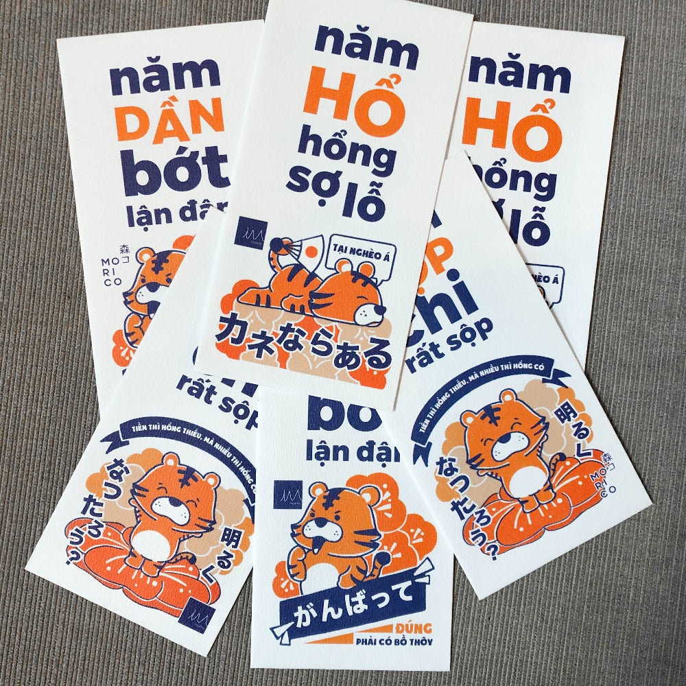 [HÀNG TẶNG KHÔNG BÁN] Bộ bao lì xì 6 kiểu