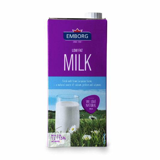 Sữa tươi Emborg Low Fat Milk 1.5% 1L