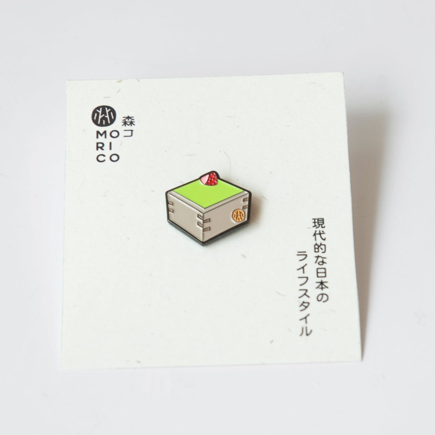 Morico Matcha Tiramisu Pin