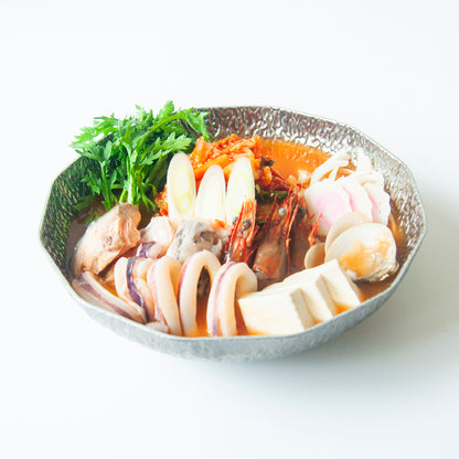 Seafood Kimchi Nabe (without vegetable, tofu) | Lẩu hải sản kimchi (không kèm rau, đậu hũ)